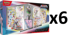 Pokemon Prismatic Evolutions FIGURE Collection Box CASE (6 Boxes) -- NO REFUNDS OR CANCELLATIONS, ALL SALES ARE FINAL