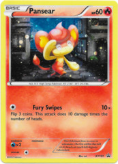 Pansear XY131 Cosmos Holo Promo - Fates Collide Blister Exclusive