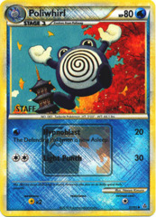 Poliwhirl 37/95 Crosshatch Holo STAFF Promo - 2011 State Championships