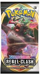 Pokemon SWSH2 Rebel Clash Booster Pack -- Rillaboom Pack Art