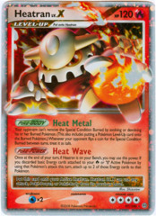 Heatran LV.X - 97/100 - Rare Holo