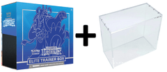 MINT Pokemon SWSH5 Battle Styles Elite Trainer Box - Rapid Strike (BLUE) PLUS Acrylic Case Protector
