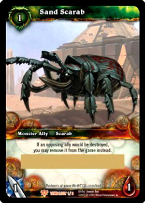Sand Scarab Loot Card