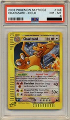 PSA 8 Pokemon Skyridge Charizard 146/144 Holo