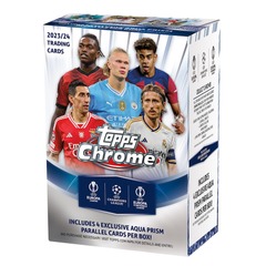 2023-24 Topps CHROME UEFA Club Competitions Soccer BLASTER Box