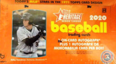 2020 Topps Heritage Minor League Baseball Hobby Box