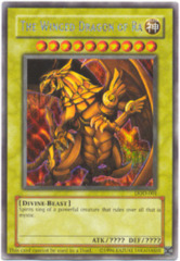 The Winged Dragon of Ra Secret Rare Holo DOD-001