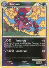 Drapion - 4/102 - Rare - Reverse Holo