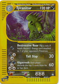 Tyranitar - 40/147 - Rare - Reverse Holo