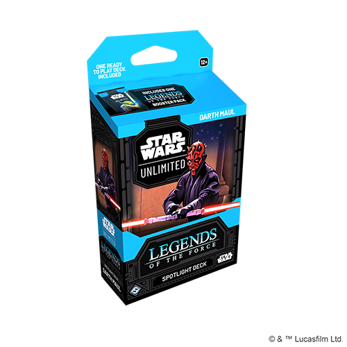 Star Wars: Unlimited - Legends of the Force Spotlight Deck: Darth Maul