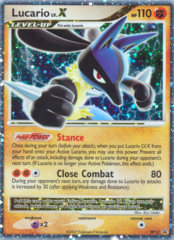 Lucario LV.X DP12 Cosmos Holo Promo - Lucario Collector's Tin Exclusive