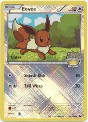 Eevee 84/108 Crosshatch Holo STAFF Promo - 2012 City Championships