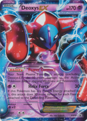 Deoxys EX BW82 Holo Promo - Team Plasma Tin Exclusive