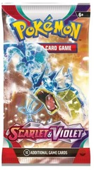 Pokemon SV1 Scarlet & Violet BASE Booster Pack -- Gyarados Pack Art