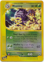 Weezing - 70/165 - Rare - Reverse Holo