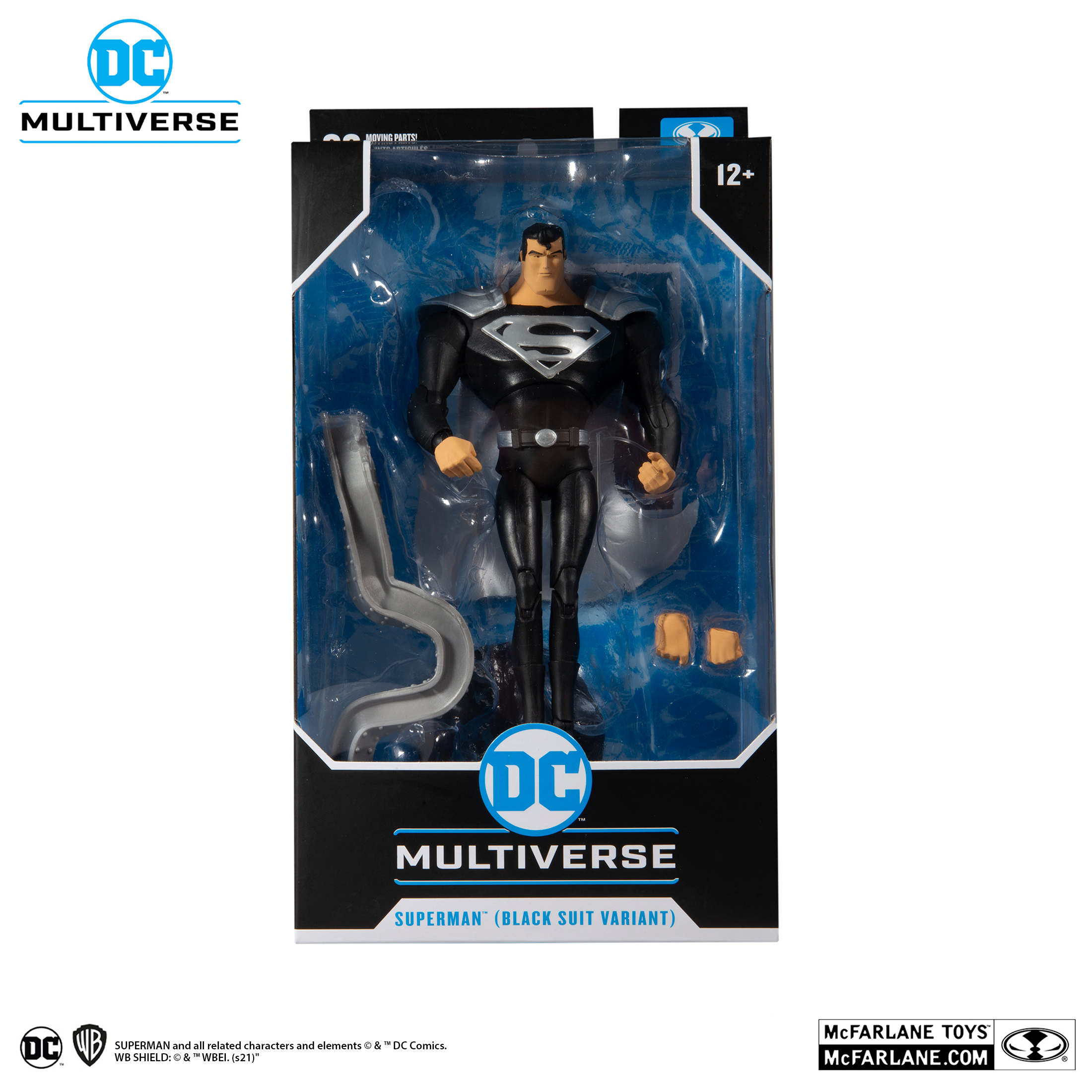 DC Multiverse - Animated- Black Suit Superman