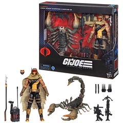 GI Joe Classified - Cobra Desert Scorpion & SKRP10N-25 6in Action Figure Set