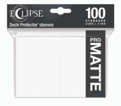 Ultra Pro - Sleeves - Pro Matte Eclipse - Arctic White 100 ct