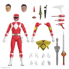 Mighty Morphin Power Rangers Ultimates Wave 2 - Red Ranger Action Figure