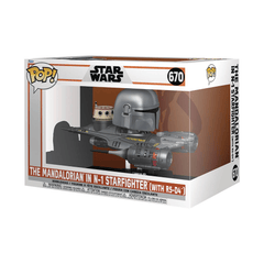 Pop! Star Wars Rides - The Mandalorian - N-1 Starfighter Vinyl Fig