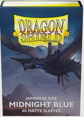 Dragon Shield - Matte Japenese Sleeves - Midnight Blue 60ct