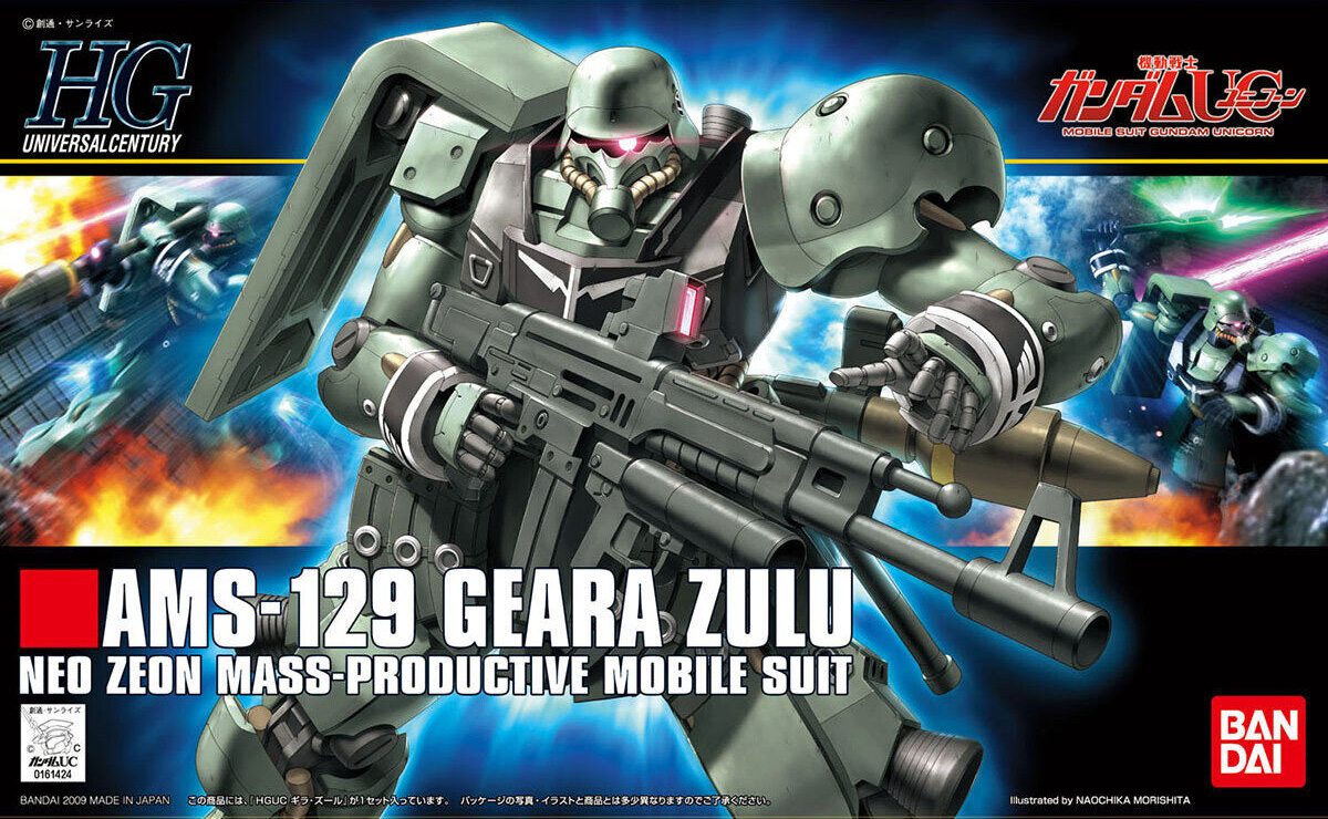 Gundam HGUC #102 AMS-129 Geara Zulu 1/144
