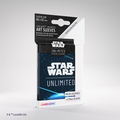 Gamegenic - Star Wars Unlimited Art Sleeves - Space Blue 60ct