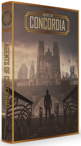 Agents of Concordia RPG Hard Cover