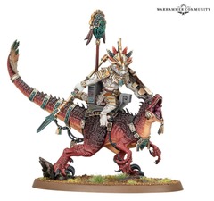 Seraphon - Saurus Scar-Veteran on Aggradon
