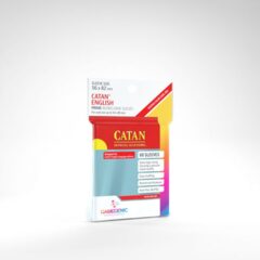 Gamegenic - Prime Board Game Sleeves - Catan Red 60 count