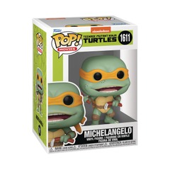 Pop! Movies - Teenage Mutant Ninja Turtles - Michelangelo with Sausage Link Nunchucks Vinyl Fig