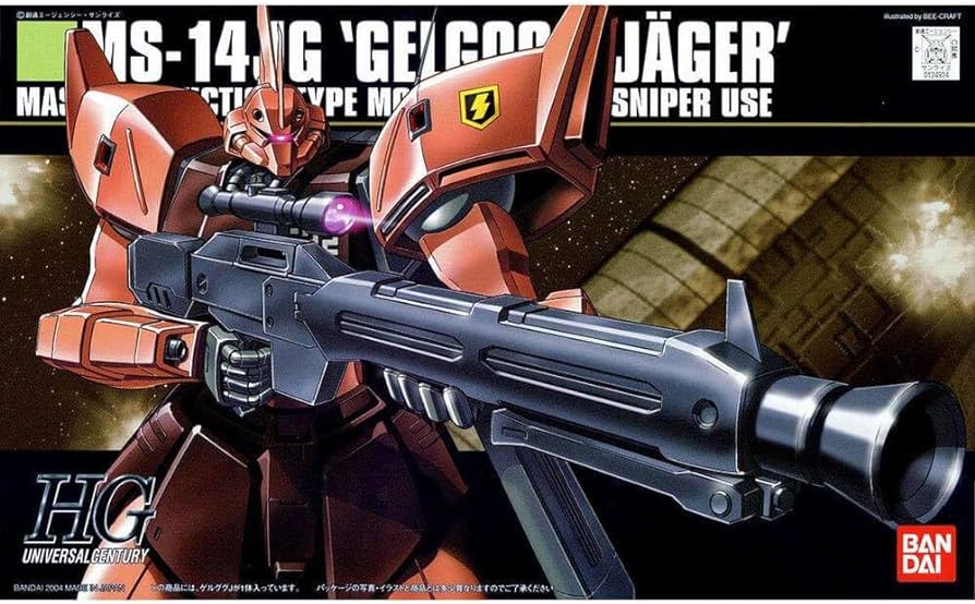 Gundam HGUC - #045 MS-14JG Gelgoog Jager 1/144