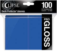 Ultra Pro - Sleeves - Pro Gloss Eclipse - Pacific Blue 100 ct