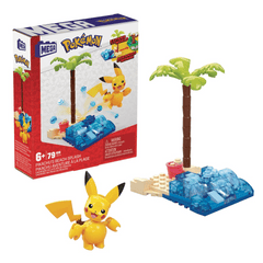 Mega Construx - Pokemon - Pikachu's Beach Splash Set