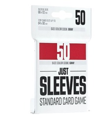 Just Sleeves - 50 standard sleeves - Red