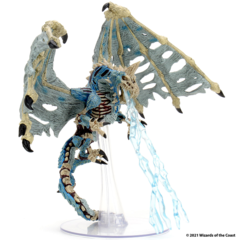 D&D Icons of the Realms - Premium Mini - Blue Dracolich
