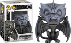 Pop! Game Of Thrones The Iron Anniversary - Drogon (Iron) (#16) (used, see description)
