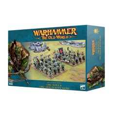 Warhammer The Old World - Orc & Goblin Tribes - Orc Boyz & Orc Arrer Boyz Mob