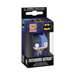 Pocket Pop! Patchwork Batman Keychain