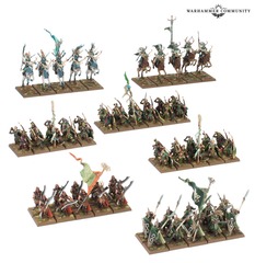 Warhammer The Old World - Wood Elf Realms - Battalion