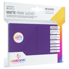 Gamegenic - Sleeves Matte Prime - Purple 100 ct