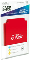 Ultimate Guard - Card Dividers (10) - Red