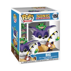 Pop! Games - Sonic The Hedgehog - Big The Cat with Froggy Super Vinyl Fig #1058