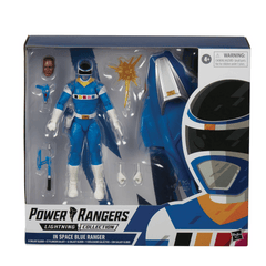 Power Rangers - Lightning Collection - Blue Ranger In Space Deluxe 6in Action Figure