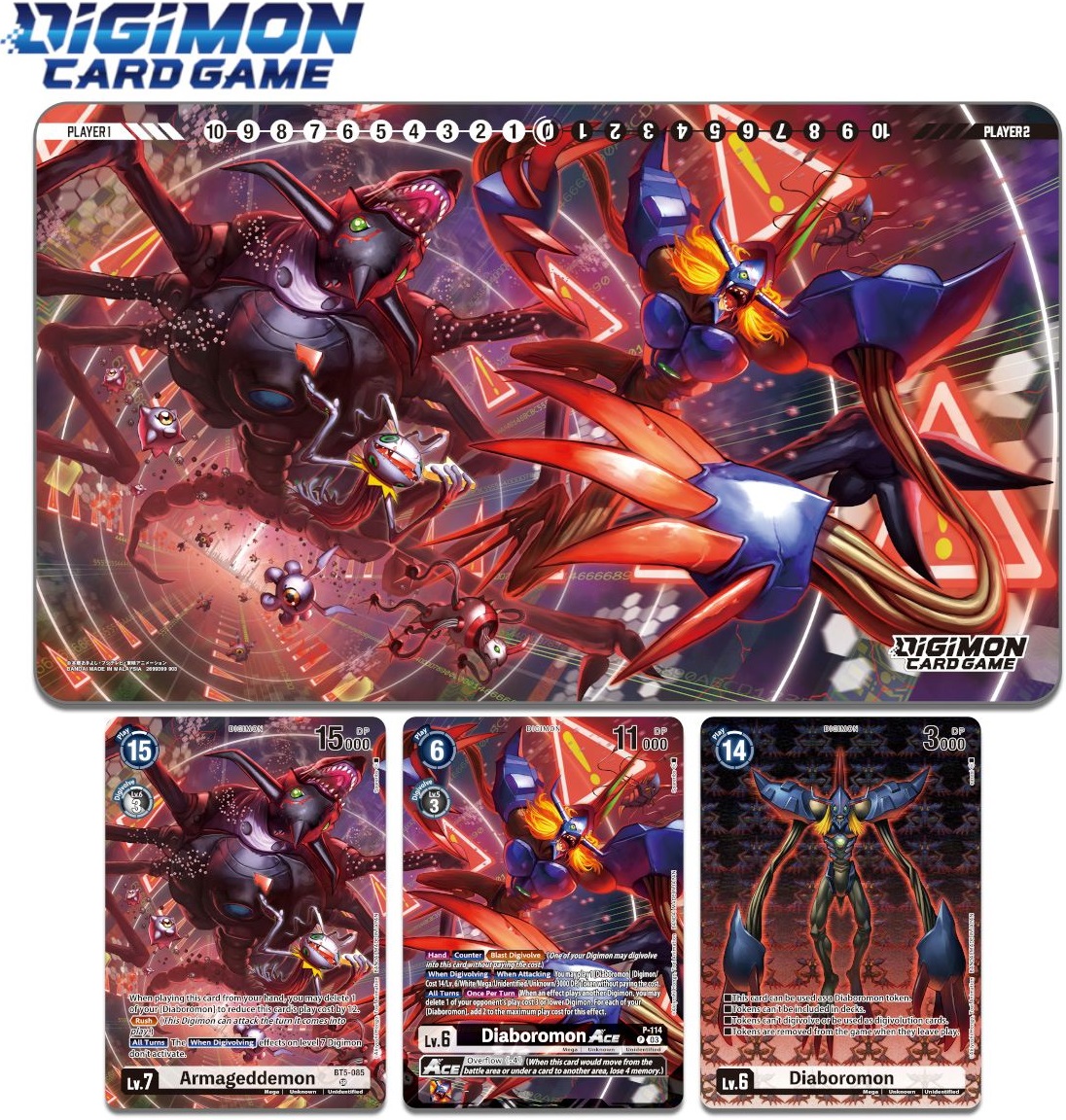 Digimon TCG - Tamer Goods Set Diaboromon