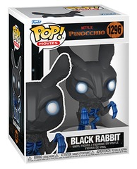 Pop! Netflix Pinocchio - Black Rabbit (#1296) (used, see description)