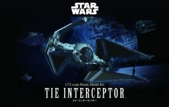 Star Wars Model Kit -TIE Interceptor 1/72
