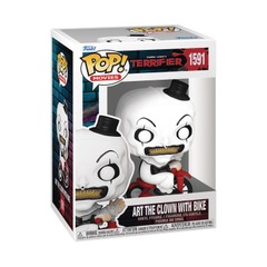 Pop! Movies - Terrifier - Art the Clown with Bike Vinyl Figure (Funko #1591)