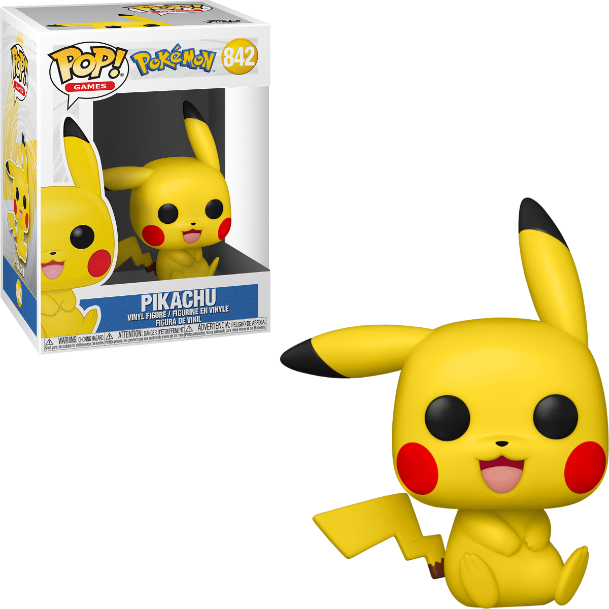 Pop! Pokemon - Pikachu Sitting Vinyl Fig