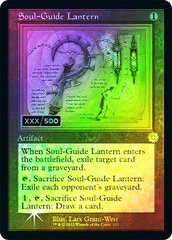 Soul-Guide Lantern - Foil - Retro Schematic - Serialized #367